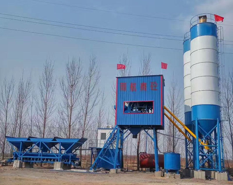 HZS25 Concrete batching plant