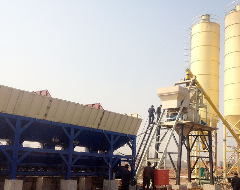HZS25 Concrete batching plant