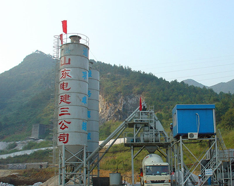 HZS50 Concrete batching plant