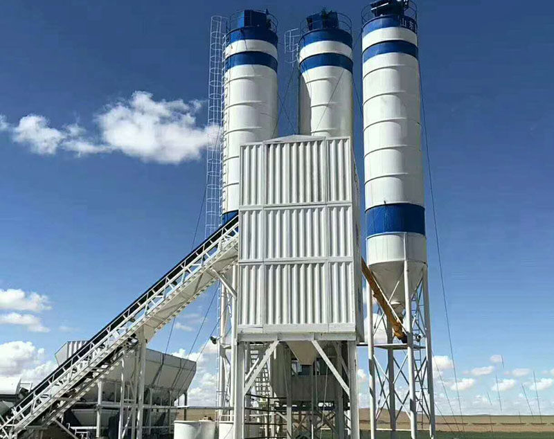 HZS90 Concrete batching plant