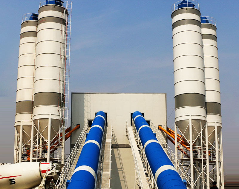 HZS180 Concrete batching plant