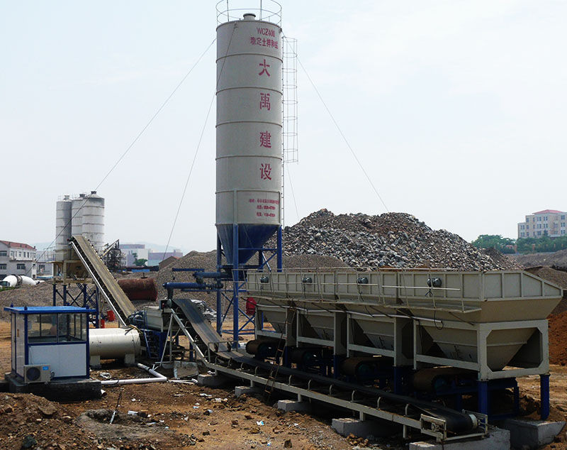 WCZ400 Stabilized soil mixing plant