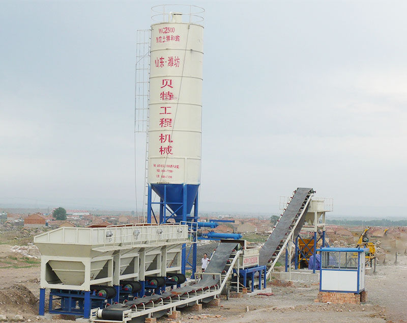 WCZ500 Stabilized soil mixing plant