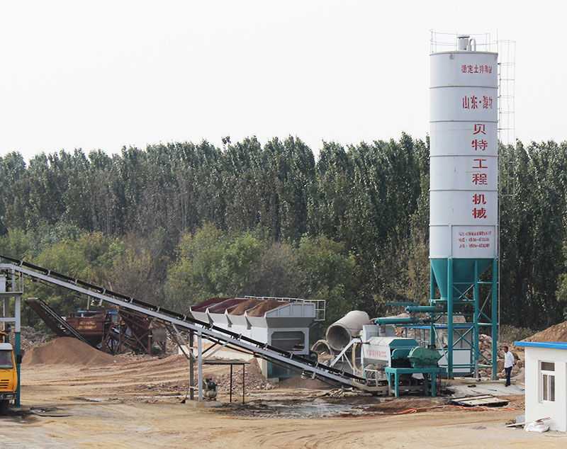 WCZ800 Stabilized soil mixing plant