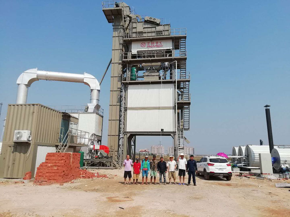 Beite Heavy Industry’s mixing plant helps to build the “new world project” in Laos
