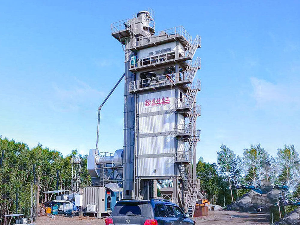 Beite Heavy Industry’s asphalt mixing plant helps Khabarovsk construction