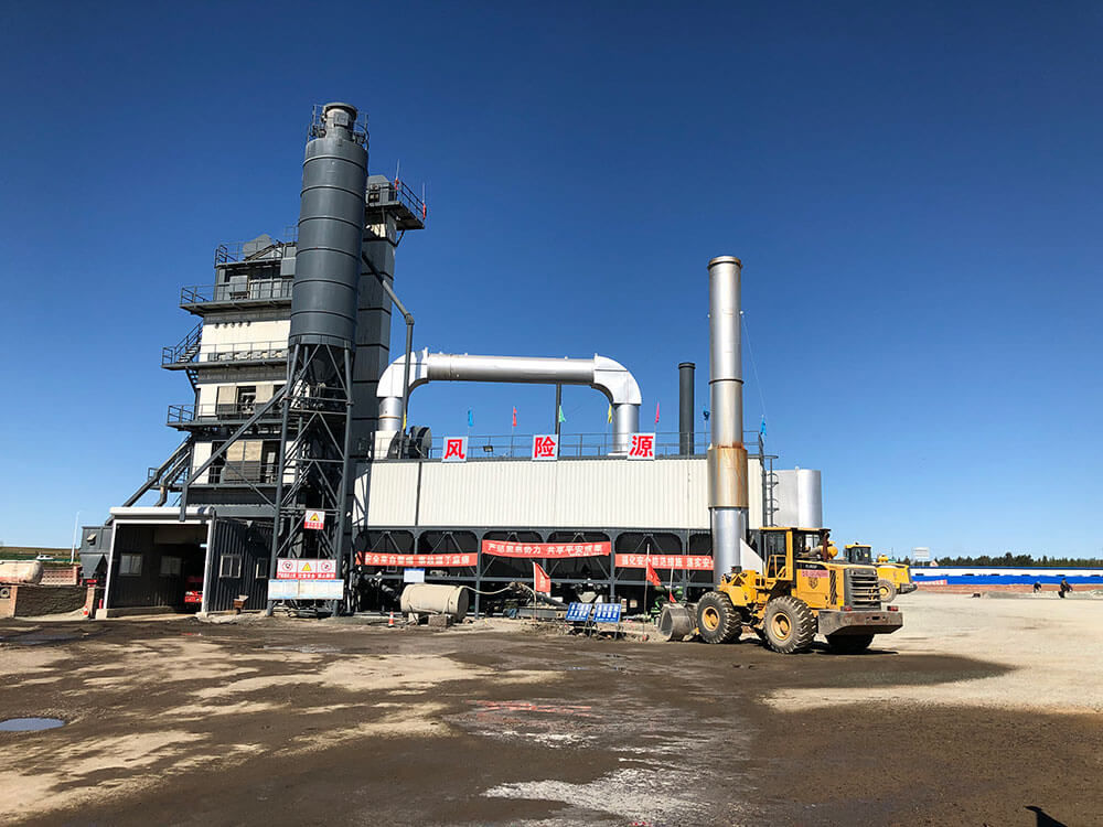 Asphalt mixing plant