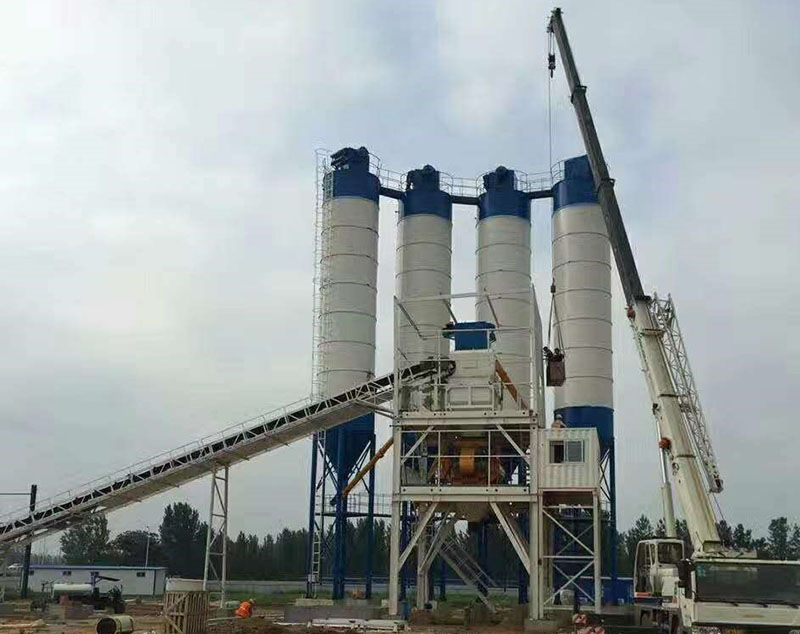HZS270 Concrete batching plant