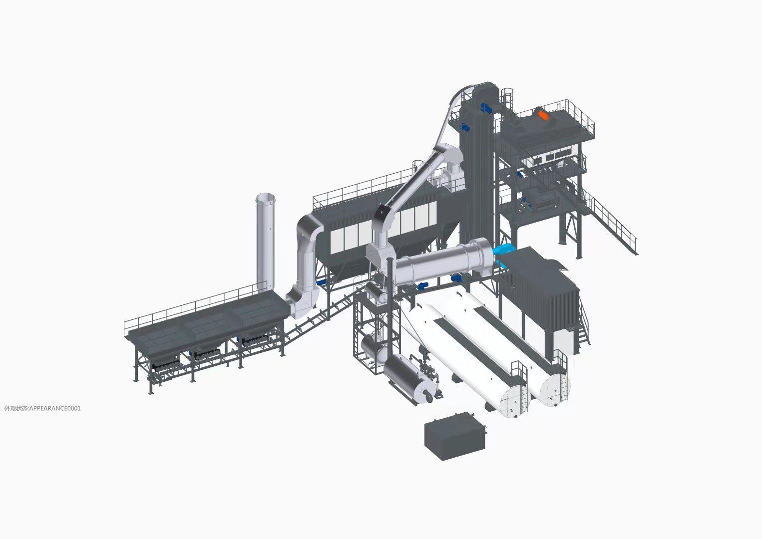 LB800 Asphalt mixing plant