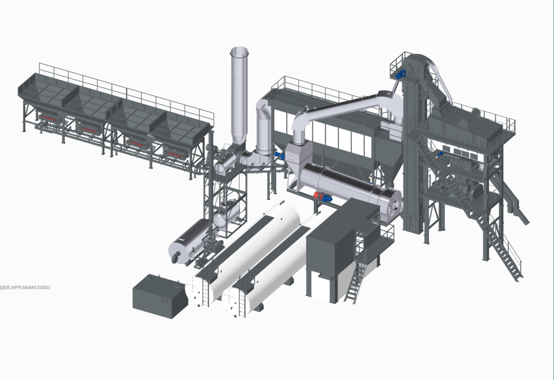 LB1000 Asphalt mixing plant