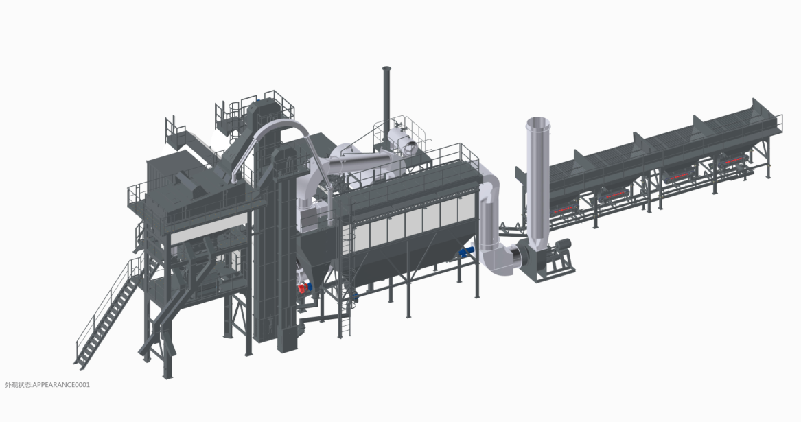 LB1000 Asphalt mixing plant