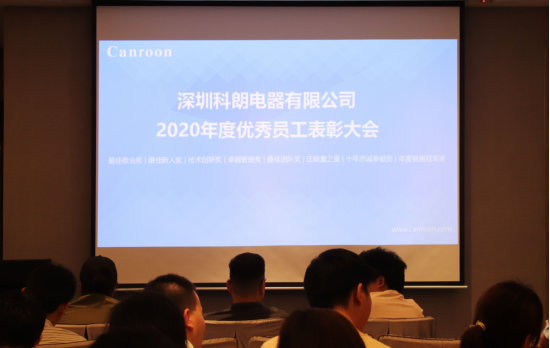 2020年度优秀员工及团体表彰大会