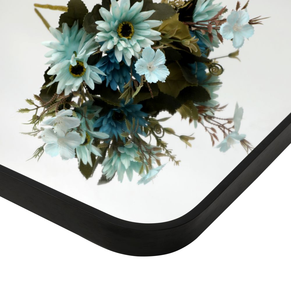 角が丸いアーチミラー