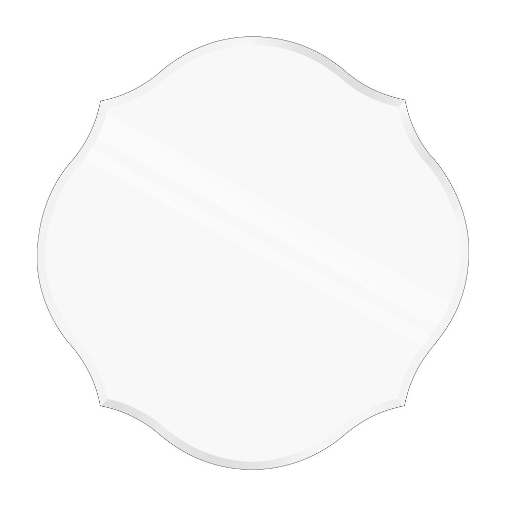 ベベルエッジミラー