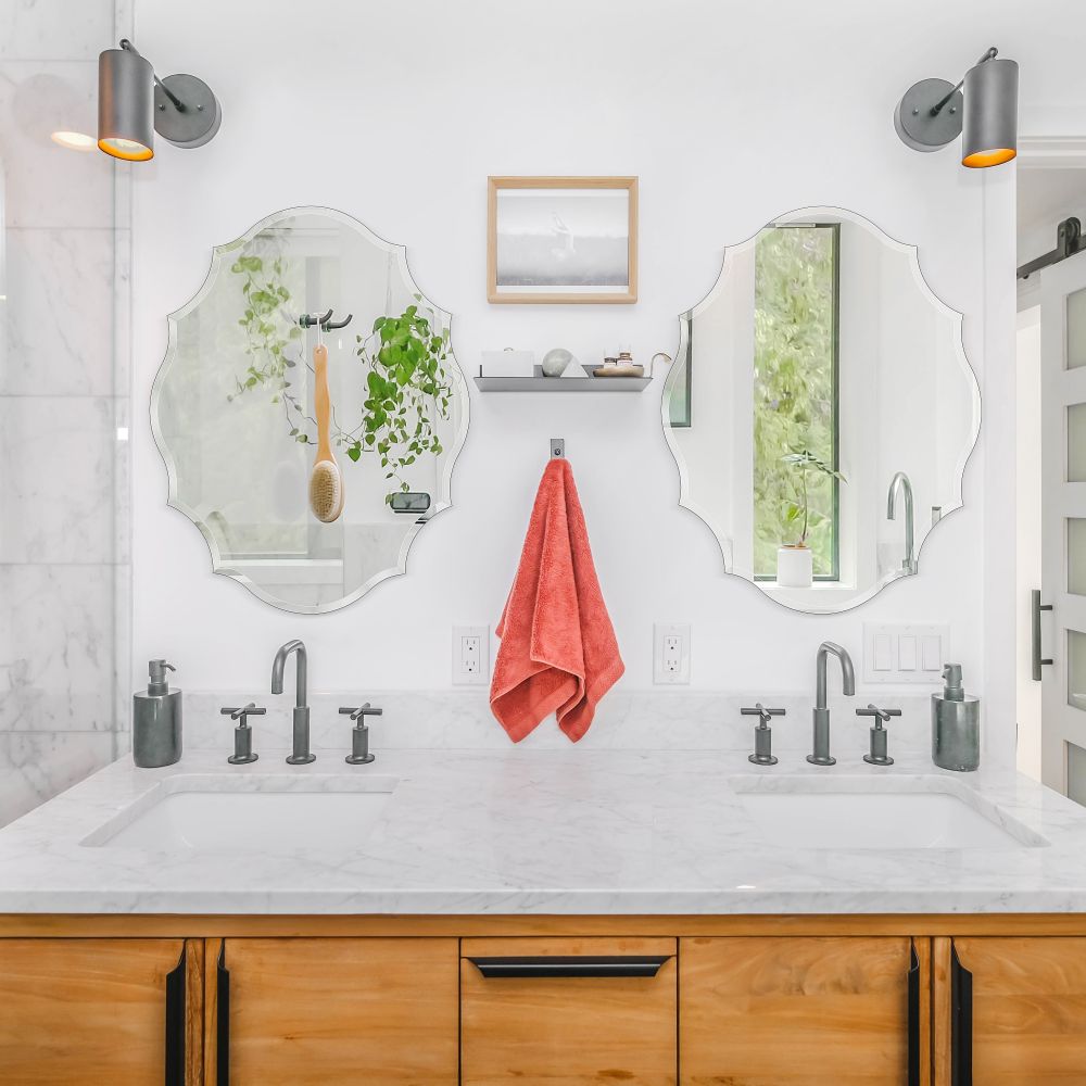 ベベルエッジミラー