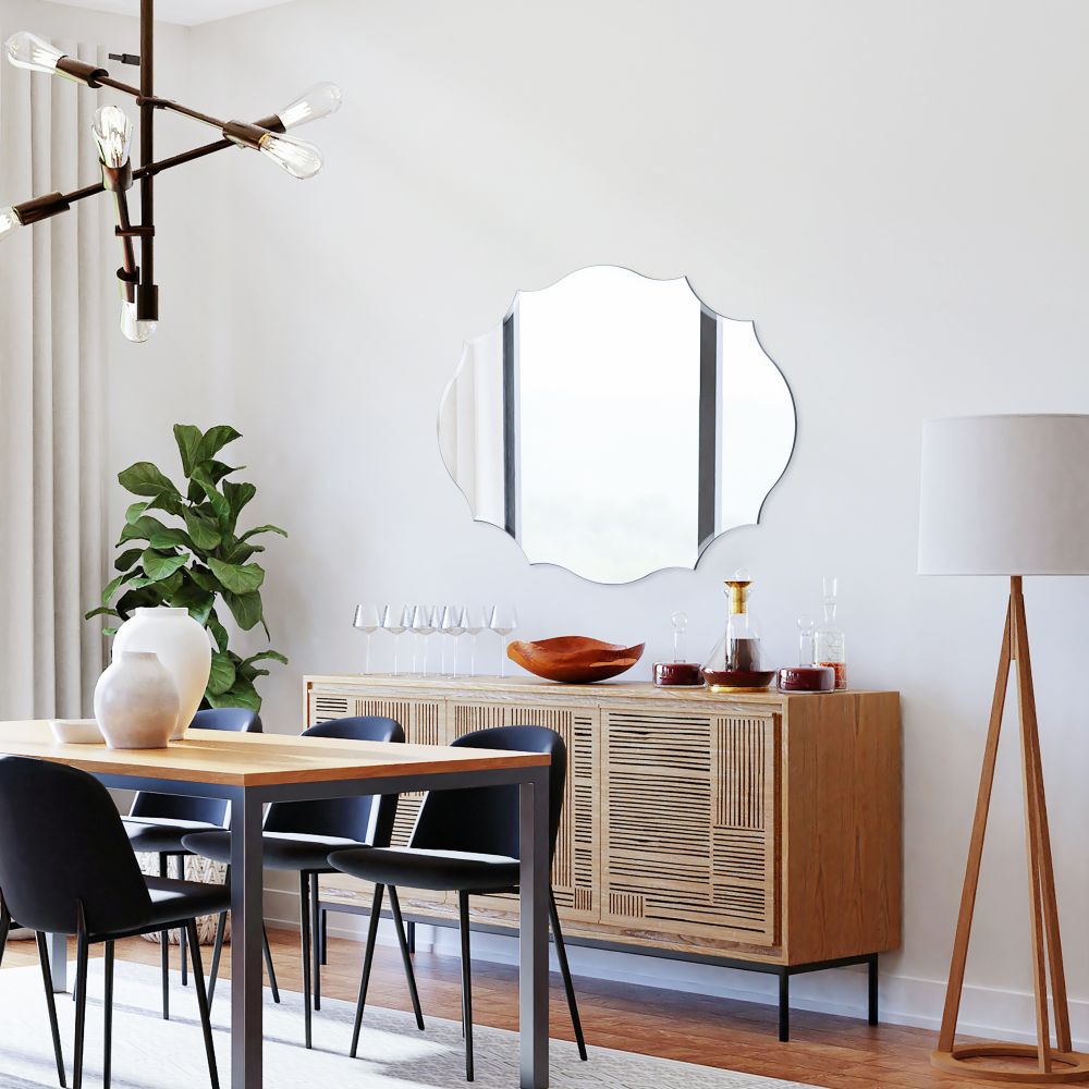 ベベルエッジミラー