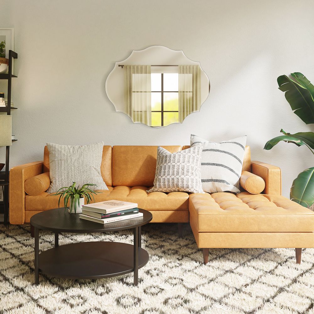 ベベルエッジミラー