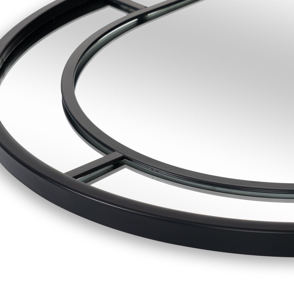 金属製 2L アーチ型ウィンドウミラー