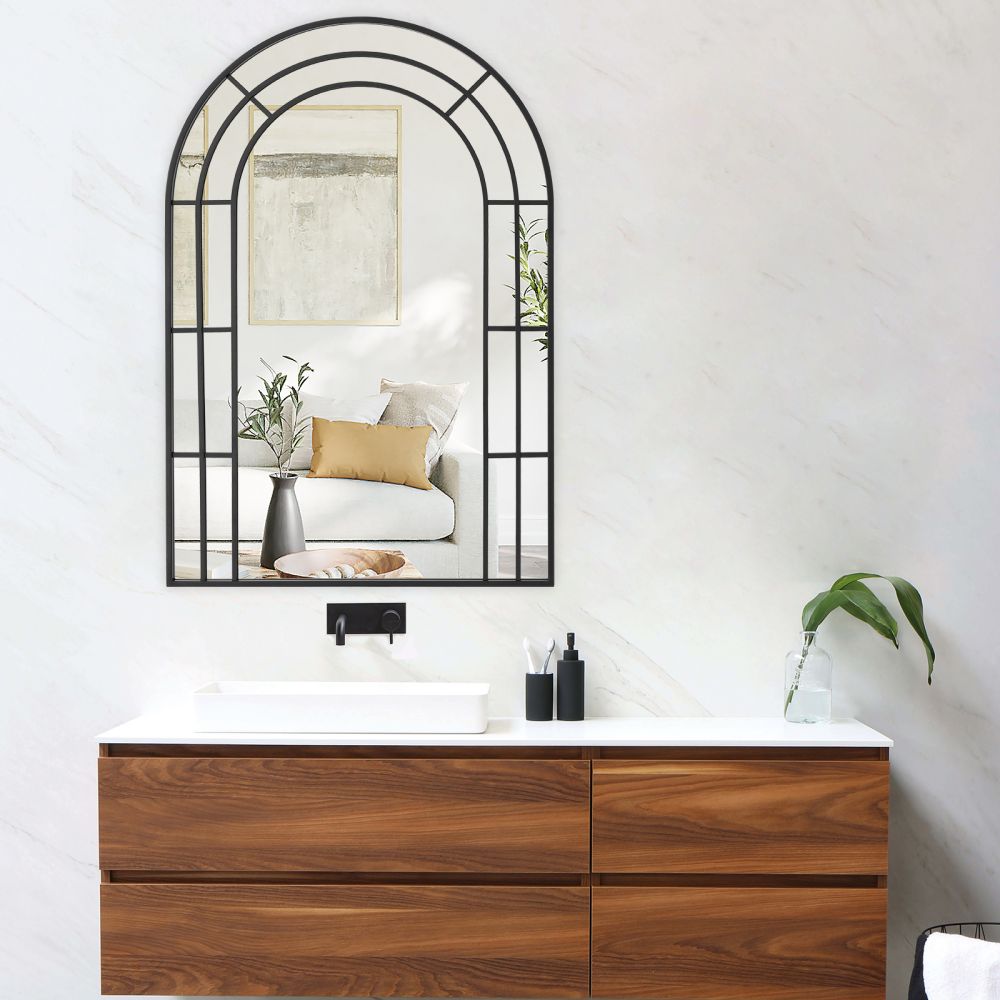 金属製 3L アーチ型ウィンドウミラー