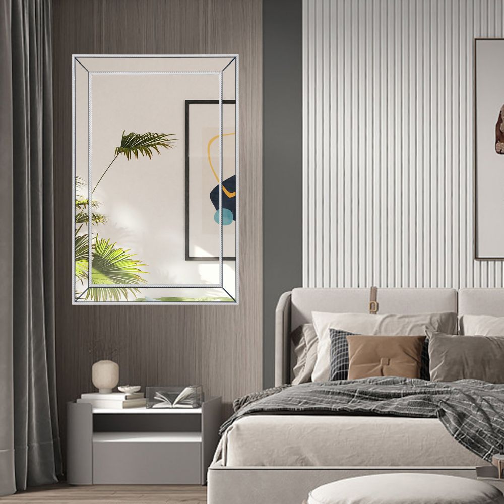 長方形ウォールミラー