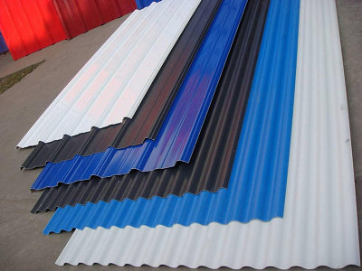 Roof color plates