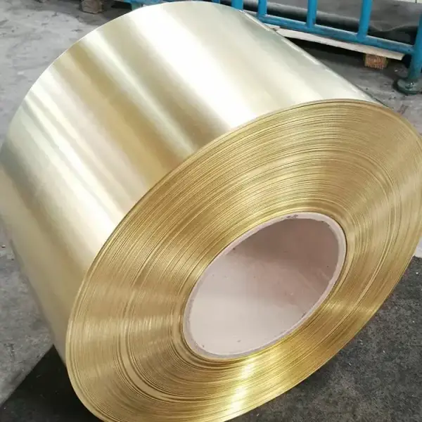 Brass Tape, H62 Corrosion Resistant Brass Foil Tape Roll, High Purity Gold  Film Brass Foil, Length 1000mm, Thickness 0.2mm, Width,10mm