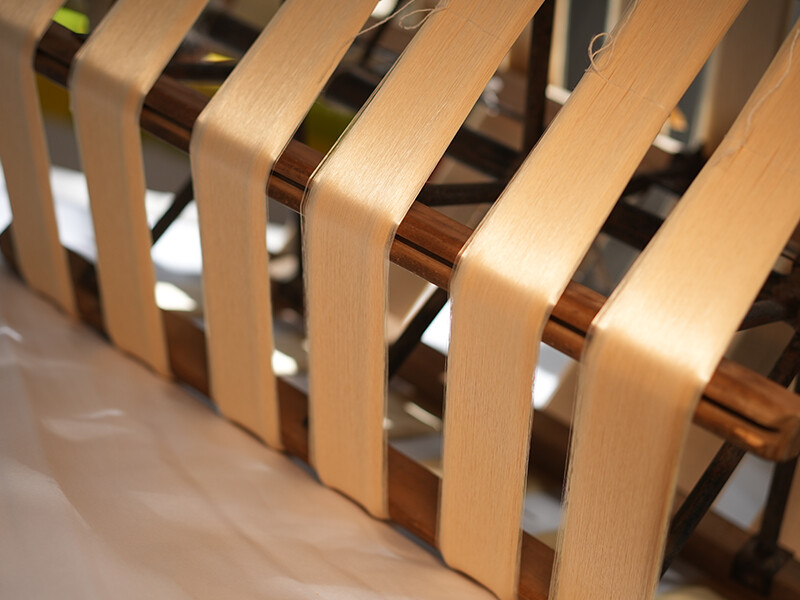 Technological innovation helps tussah silk reach new heights in quality