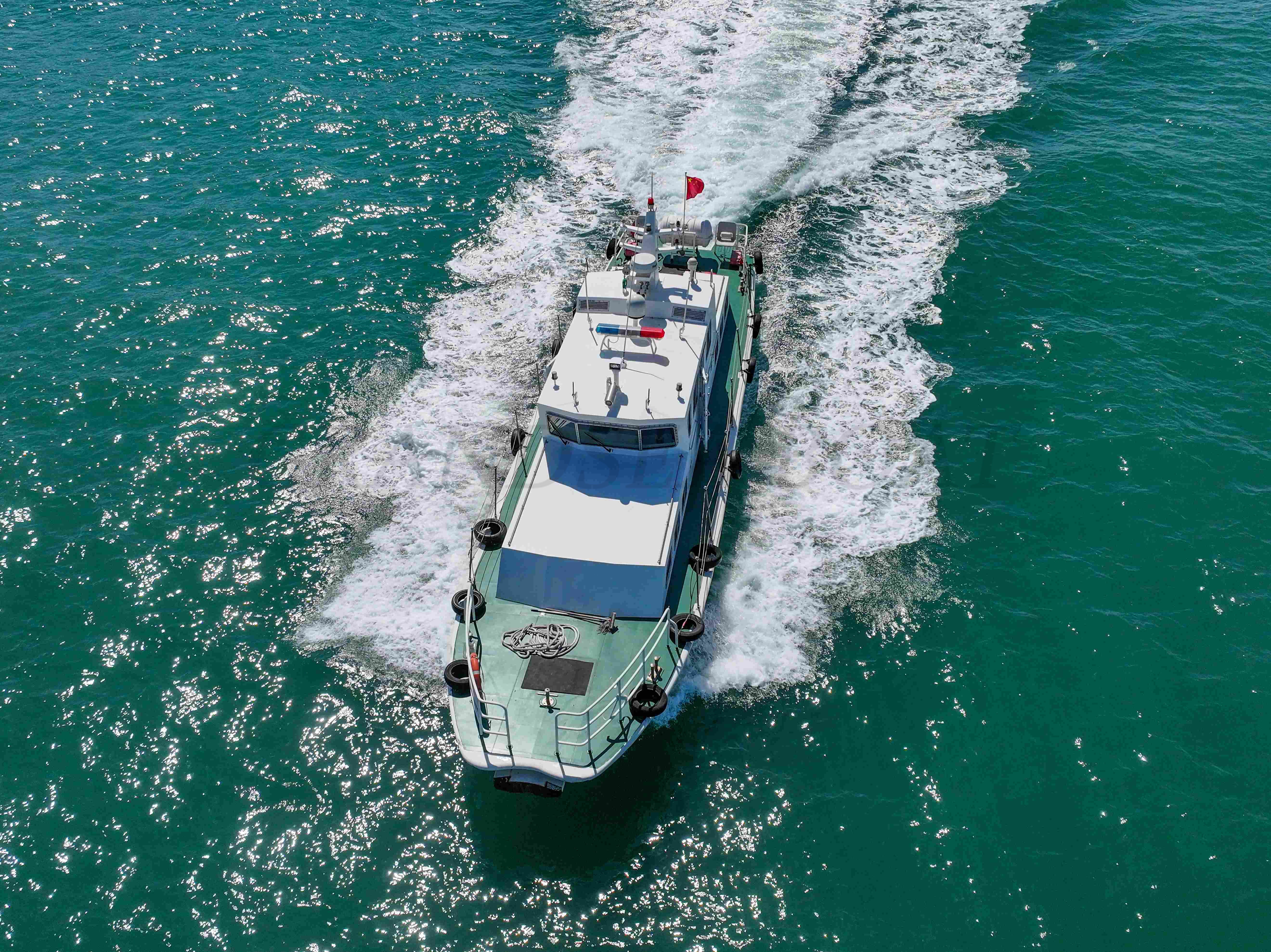قارب دورية نهري من الألومنيوم Grandsea بطول 21.5 م للبيع، من مصنع قوارب الدورية في الصين
