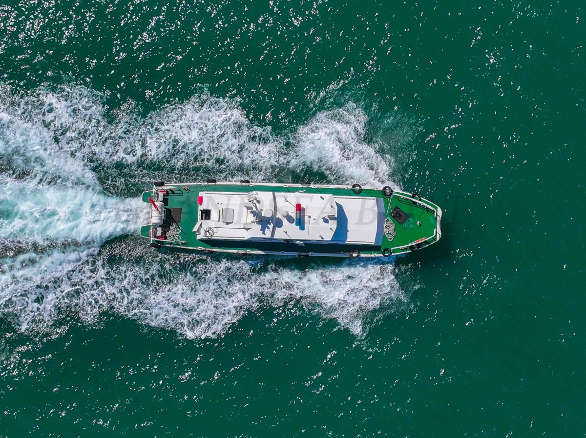 قارب دورية نهري من الألومنيوم Grandsea بطول 21.5 م للبيع، من مصنع قوارب الدورية في الصين