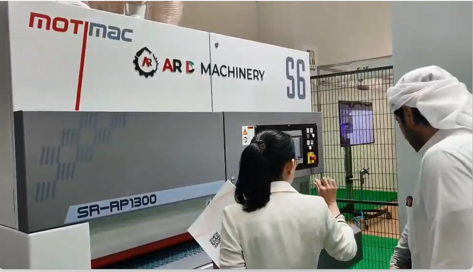 Motimac SR-RP1300 tỏa sáng tại Triển lãm gỗ Dubai