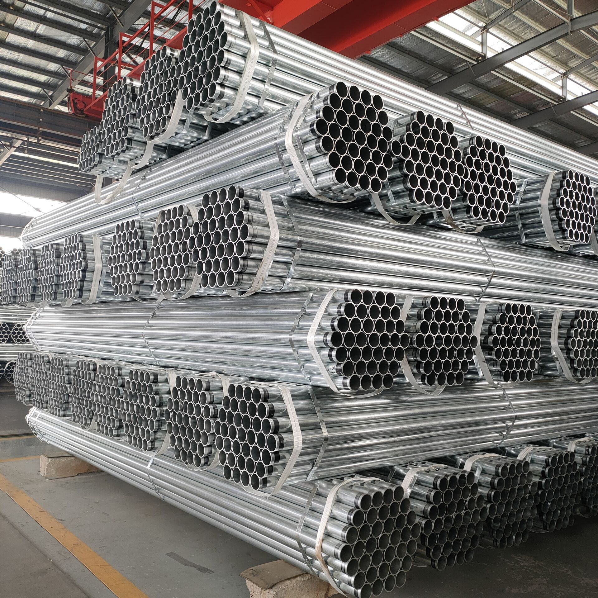 DX53D DX55D Galvanized Steel Tube