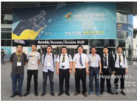 حضرت Hicorp الدورة الثامنة عشر لـ ITMA في برشلونة ، إسبانيا