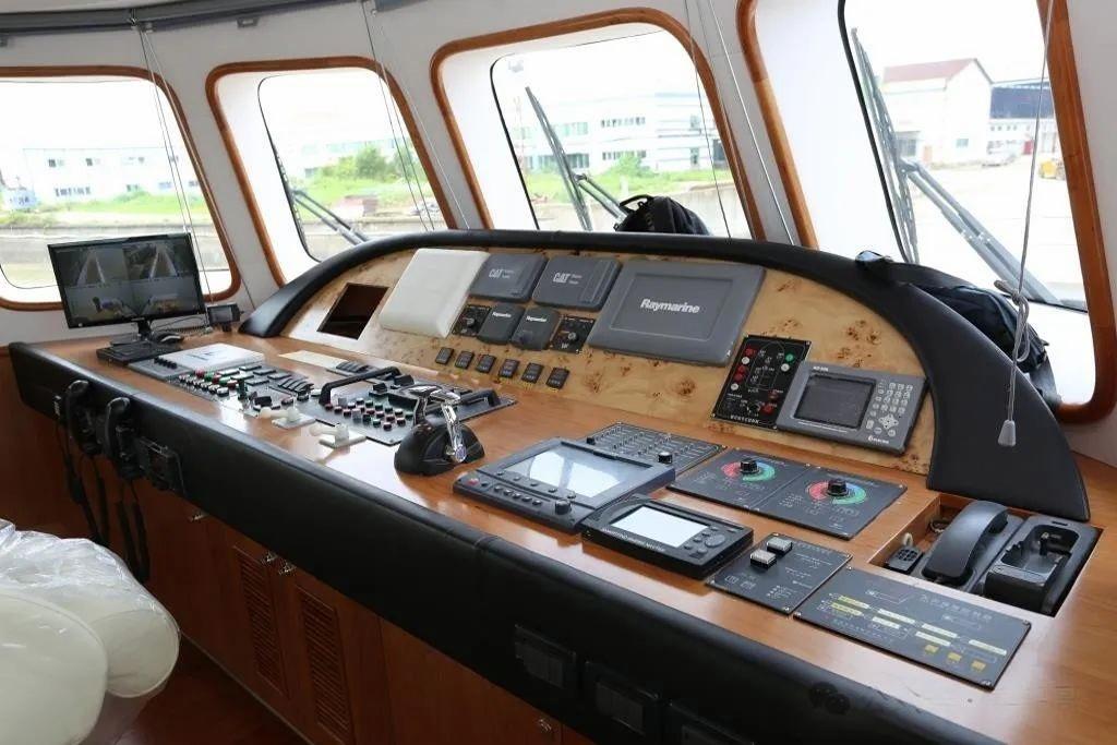 Grandsea 30.8 م قارب صيد فاخر مستعمل فاخر بمقصورة مستعملة وقارب صيد للمتعة