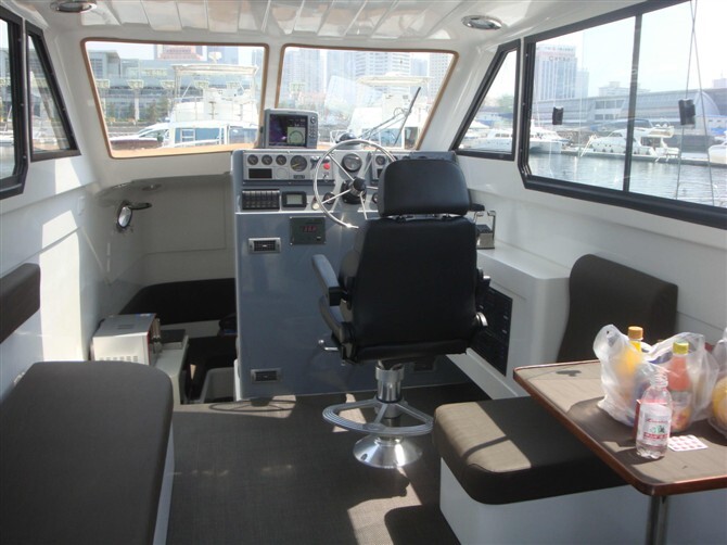 قارب صيد في أعماق البحار من الألياف الزجاجية من طراز Grandsea 48ft Sport Fiberglass للبيع