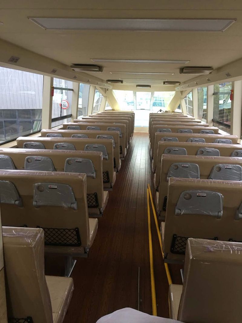 زورق ركاب نهري سياحي نهري من الألياف الزجاجية Grandsea 19.5 م للبيع