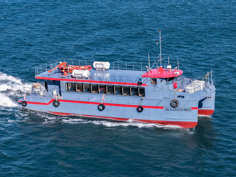 جراند سي 23.8 متر 110 شخص قارب ركاب من الألومنيوم متعدد الهياكل يخت فاخر قارب مشاهدة الحيتان قارب مشاهدة الجبال الجليدية