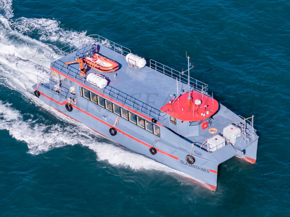 جراند سي 23.8 متر 110 شخص قارب ركاب من الألومنيوم متعدد الهياكل يخت فاخر قارب مشاهدة الحيتان قارب مشاهدة الجبال الجليدية