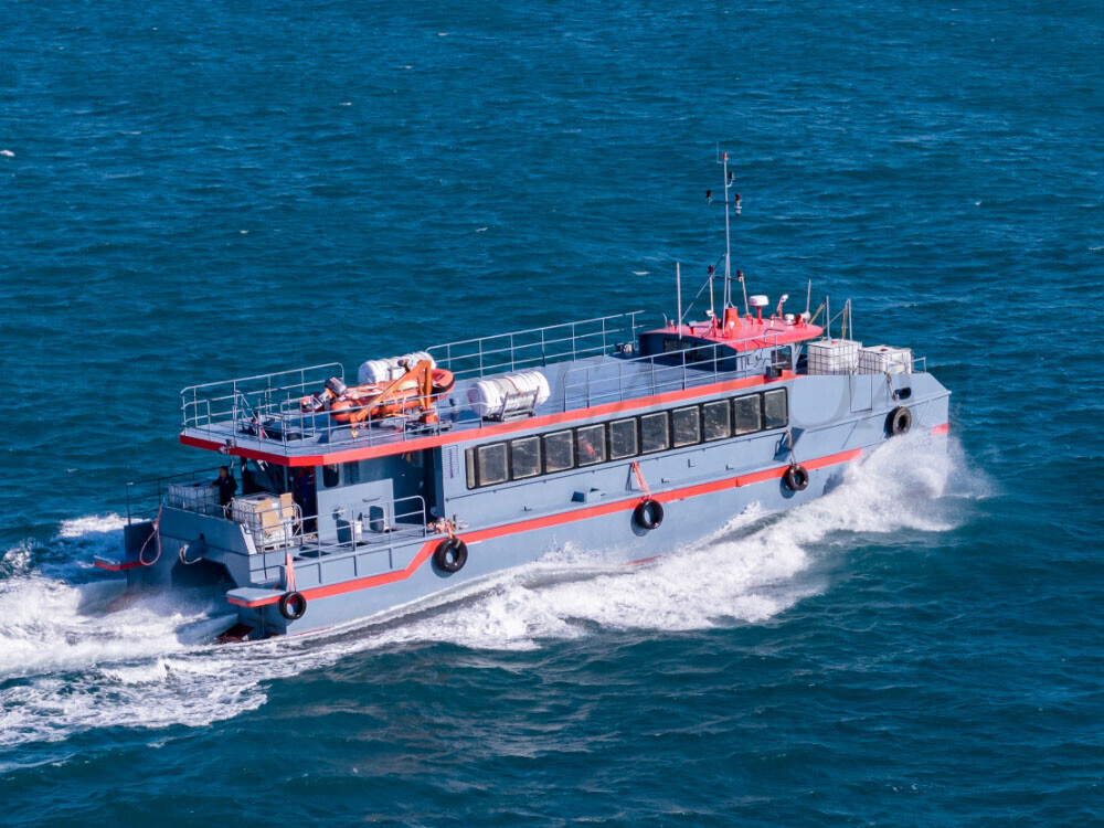 جراند سي 23.8 متر 110 شخص قارب ركاب من الألومنيوم متعدد الهياكل يخت فاخر قارب مشاهدة الحيتان قارب مشاهدة الجبال الجليدية