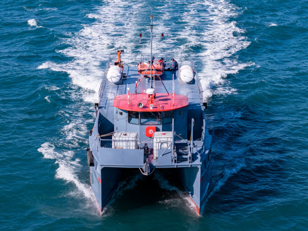 جراند سي 23.8 متر 110 شخص قارب ركاب من الألومنيوم متعدد الهياكل يخت فاخر قارب مشاهدة الحيتان قارب مشاهدة الجبال الجليدية