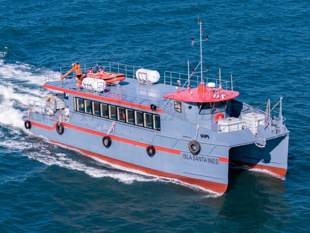 جراند سي 23.8 متر 110 شخص قارب ركاب من الألومنيوم متعدد الهياكل يخت فاخر قارب مشاهدة الحيتان قارب مشاهدة الجبال الجليدية