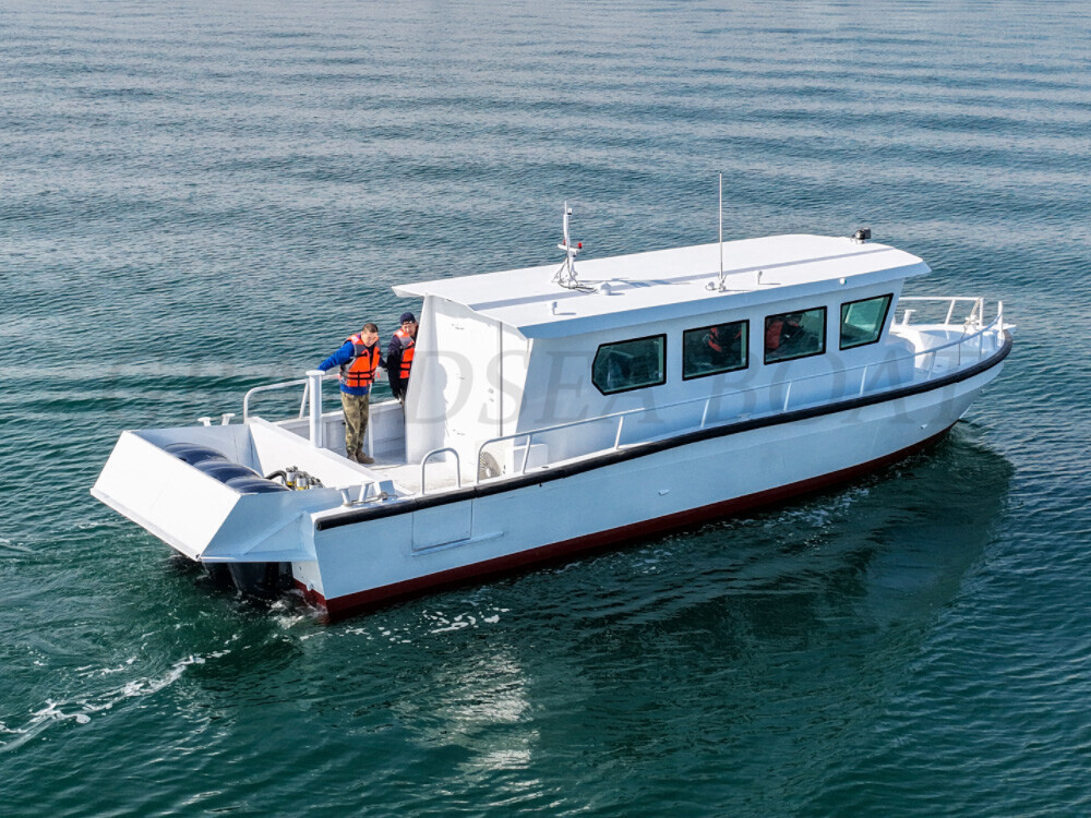 زورق دورية مدرعة للشرطة مدرعة عالية السرعة من ألياف الكربون من غراندسي 12 م عسكرية مضادة للرصاص للبيع