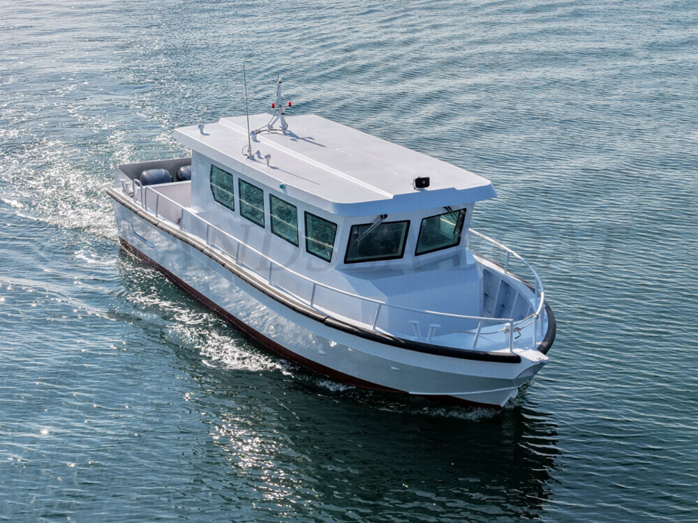 زورق دورية مدرعة للشرطة مدرعة عالية السرعة من ألياف الكربون من غراندسي 12 م عسكرية مضادة للرصاص للبيع