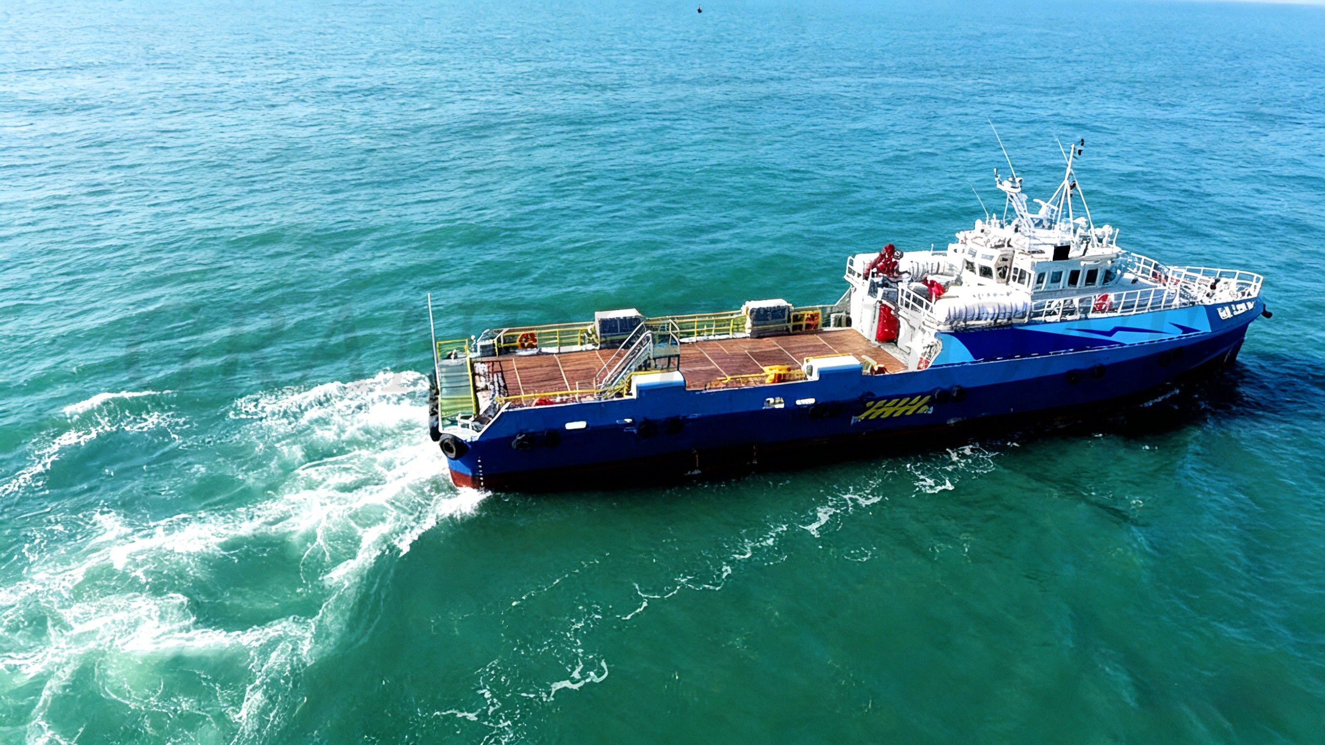 جراندسي 40 متر سفن تموين طاقم ألومنيوم للبيع