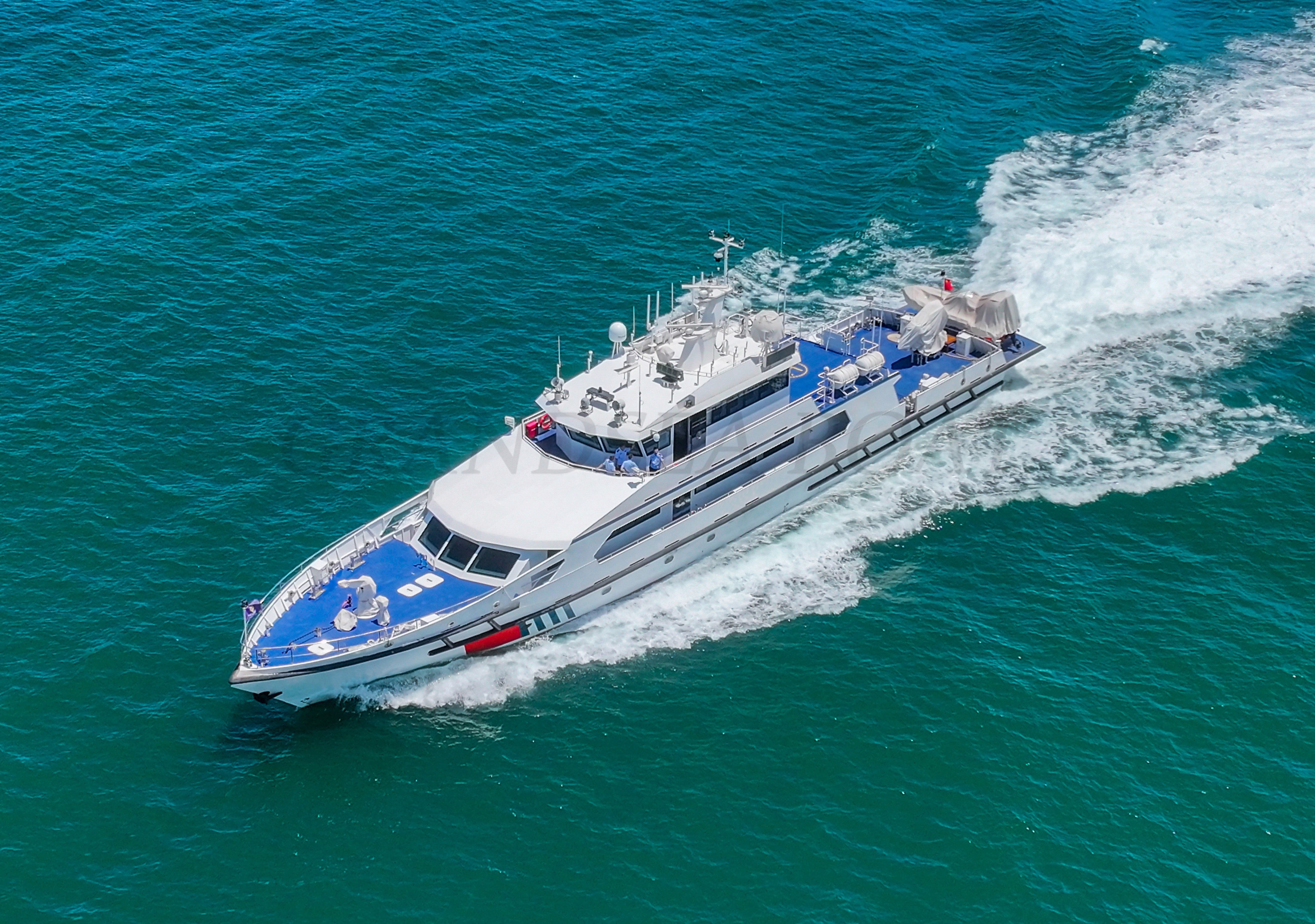 قارب شرطة من الألومنيوم بطول 27m من Grandsea وقارب خفر السواحل للبيع 