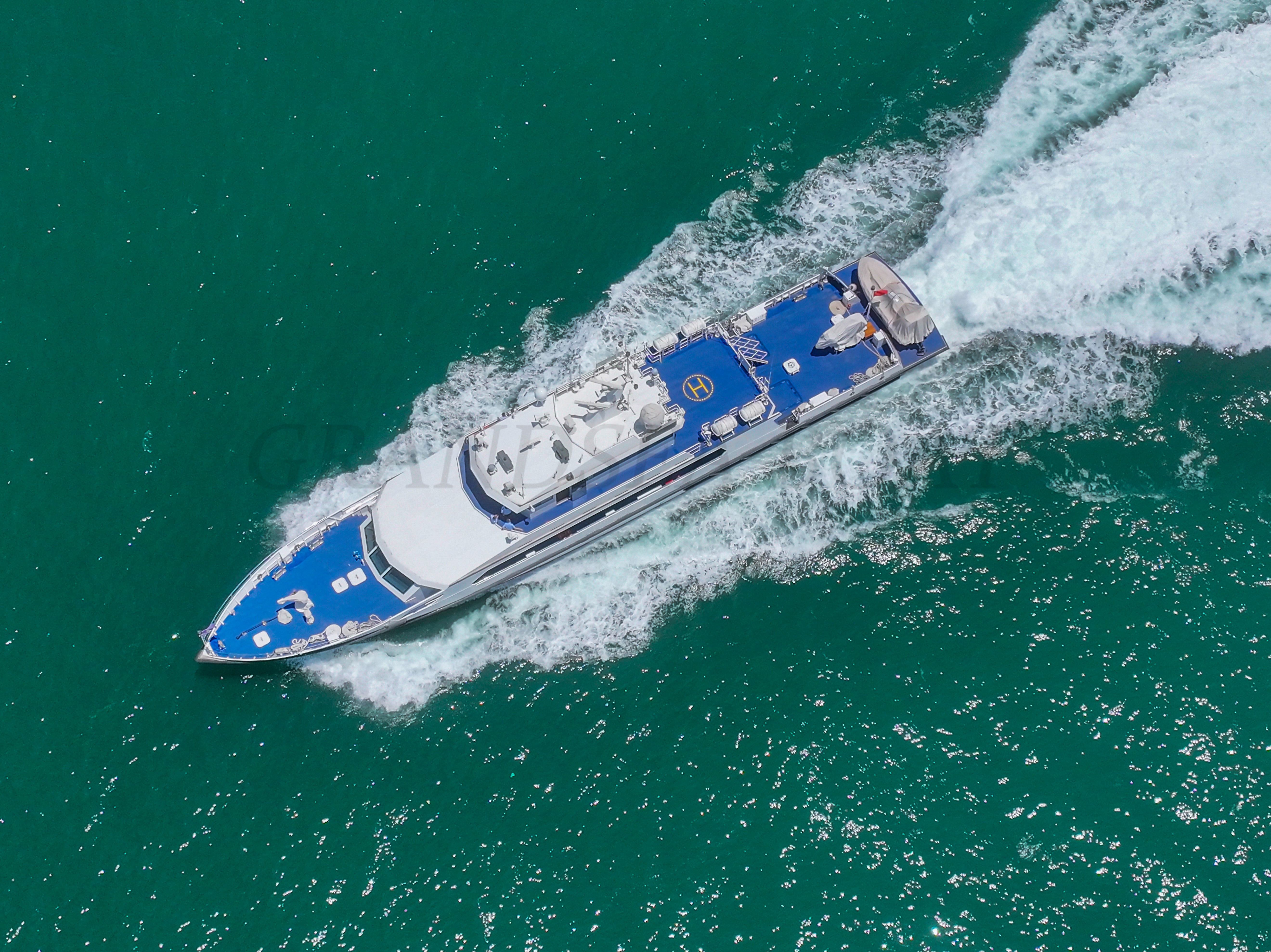 قارب شرطة من الألومنيوم بطول 27m من Grandsea وقارب خفر السواحل للبيع 