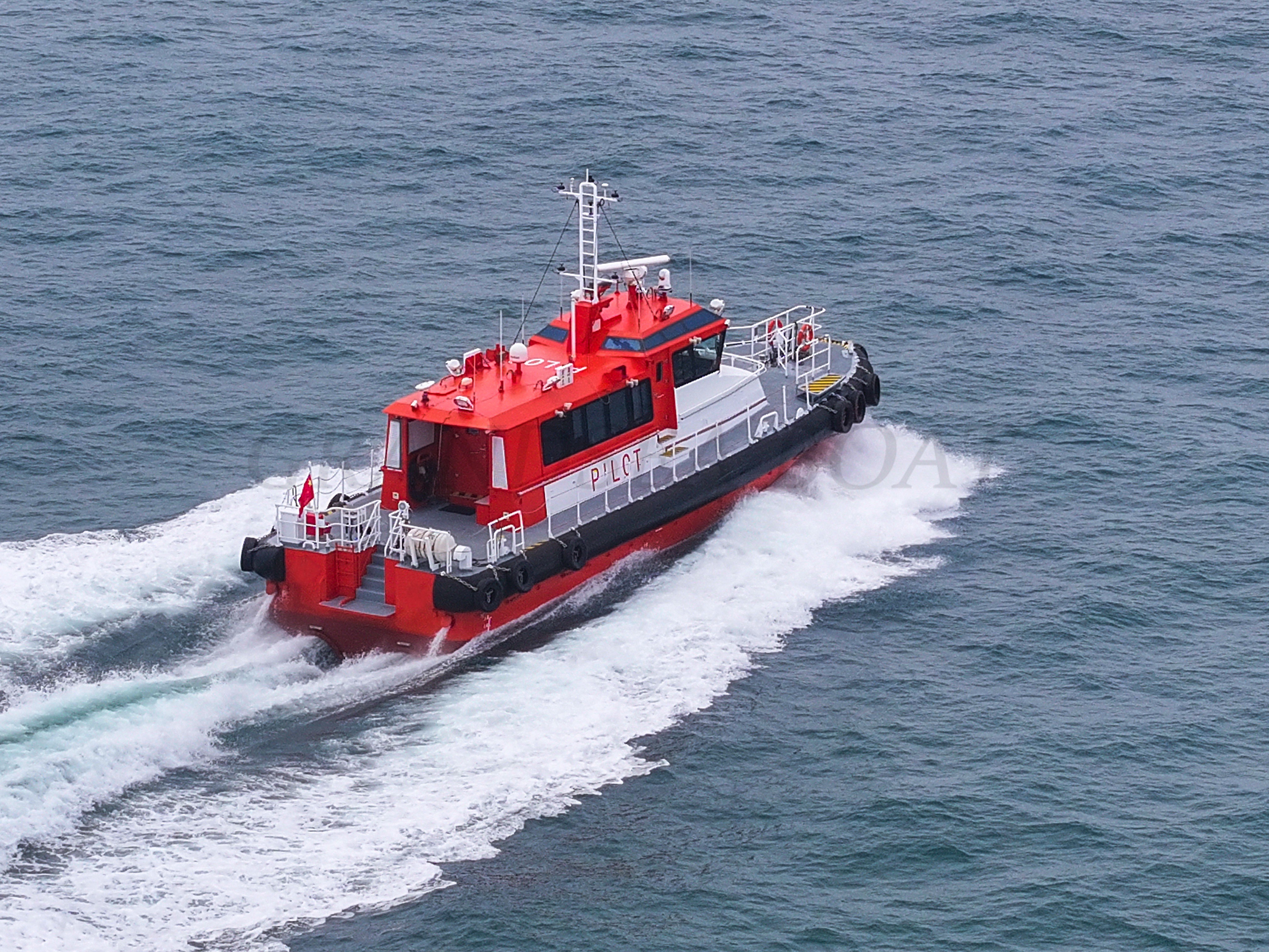 Grandsea قارب إرشاد من الألومنيوم بطول 21.9m سفينة دورية للبيع للاستخدام في البحار الهائجة