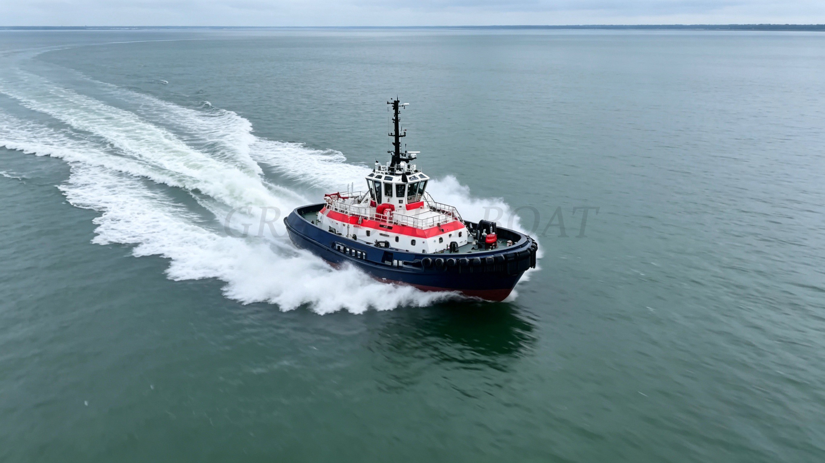 جراندسي 28m 3200hp 42t قاطرة ASD بقوة سحب ثابتة للبيع