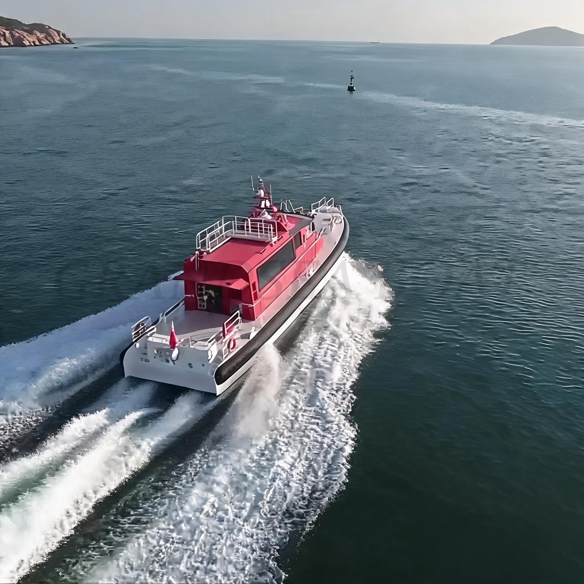 سفينة إرشاد Grandsea بطول 23m، مبنية من مادة FRP بواسطة Grandsea Shipyard في الصين، للبيع