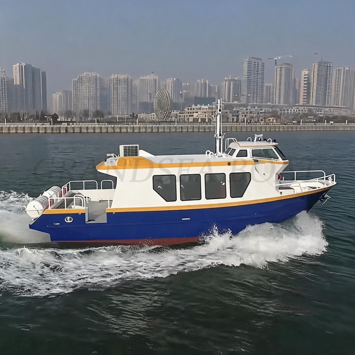 عبّارة ركاب من الألومنيوم Grandsea بطول 42 قدمًا وتتسع لـ30 شخصًا للبيع