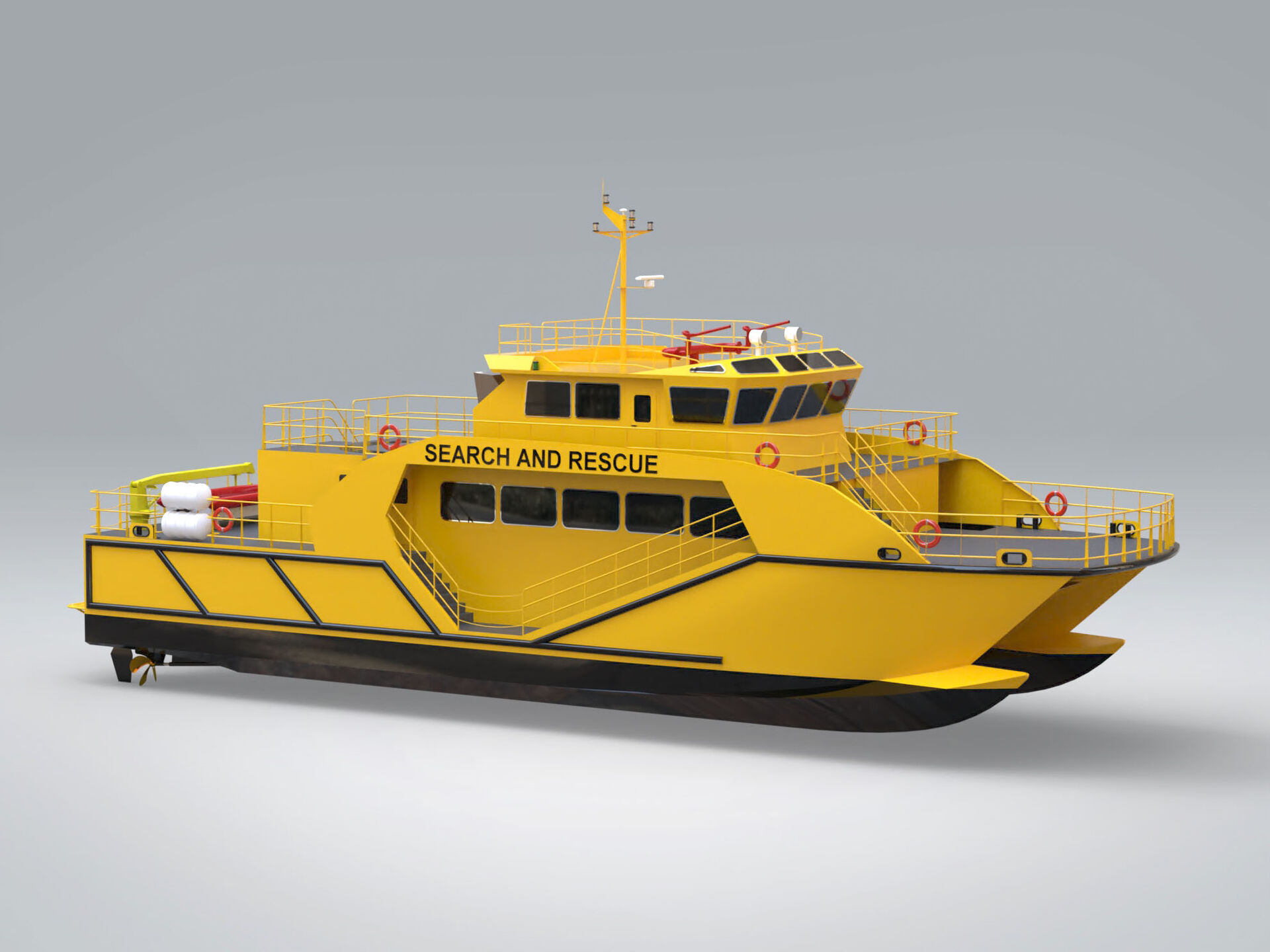 قوارب الإطفاء والإنقاذ